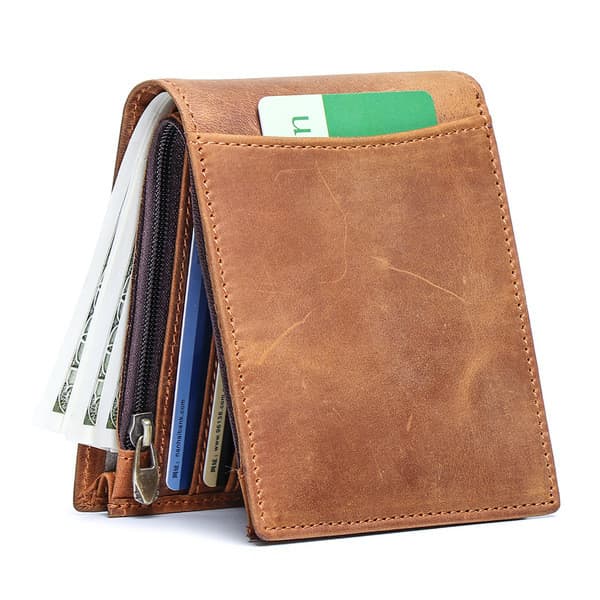 | carteira masculina original | carteira masculina pequena carteira masculina grande ❧ curta de couro de primeir