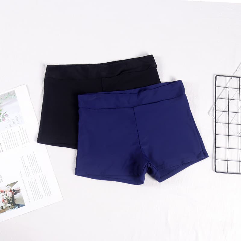 Pequeno com desconto novo estilo senhoras Shorts de natação praia protetor solar conservador Boxer troncos de natação el