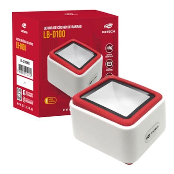 Leitor de Código de Barras de Mesa
