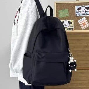 Mochila escolar de grande capacidade, estudantes do ensino médio, estudantes universitários, simples, combinado