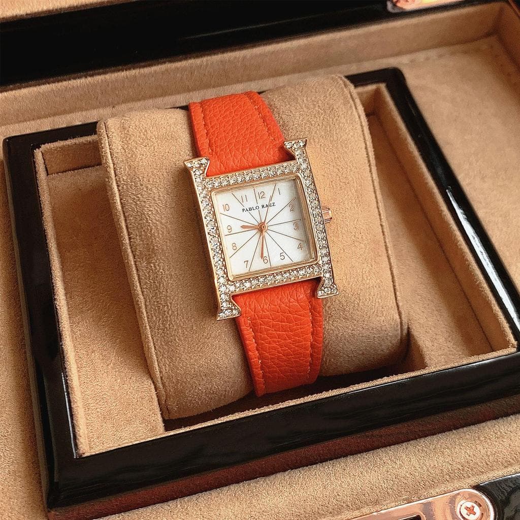 Relógio de quartzo High-End luz luxo senhoras relógio ins estilo luxo automático à prova dwaterproof água relógio produt