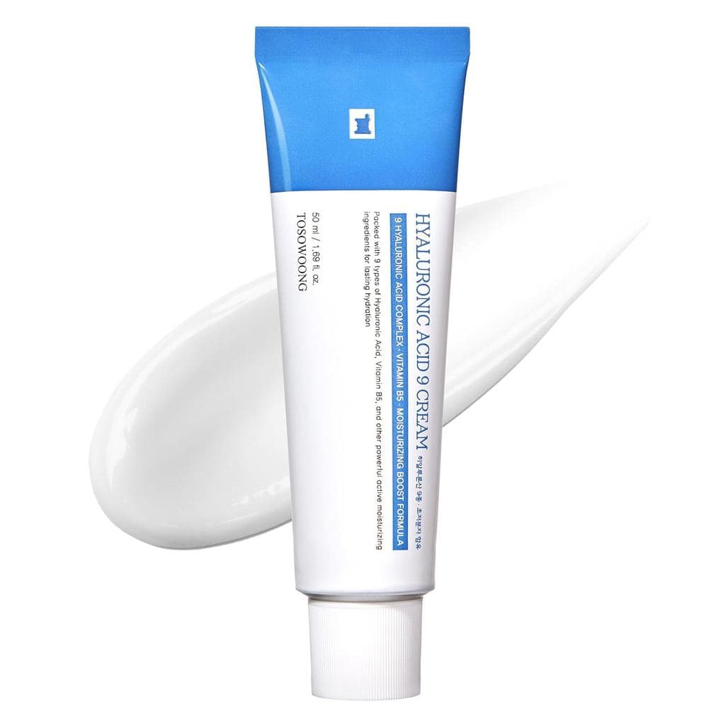 Facial Hidratante Diário TOSOWOONG com Ácido Hialurônico 9, Vitamina B5, Colágeno, Niacinamida, Extrato de Centell