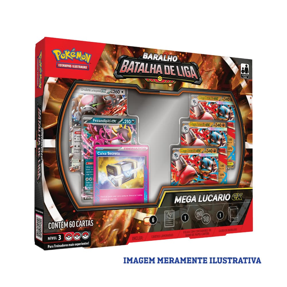 Deck Pokémon Batalha de Liga: Mega Lucario EX