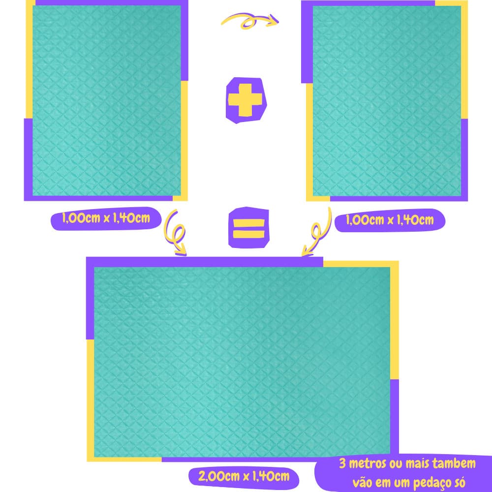 Corino Matelassê 50x140cm para Bolsas, Lembrancinhas e Artesanato