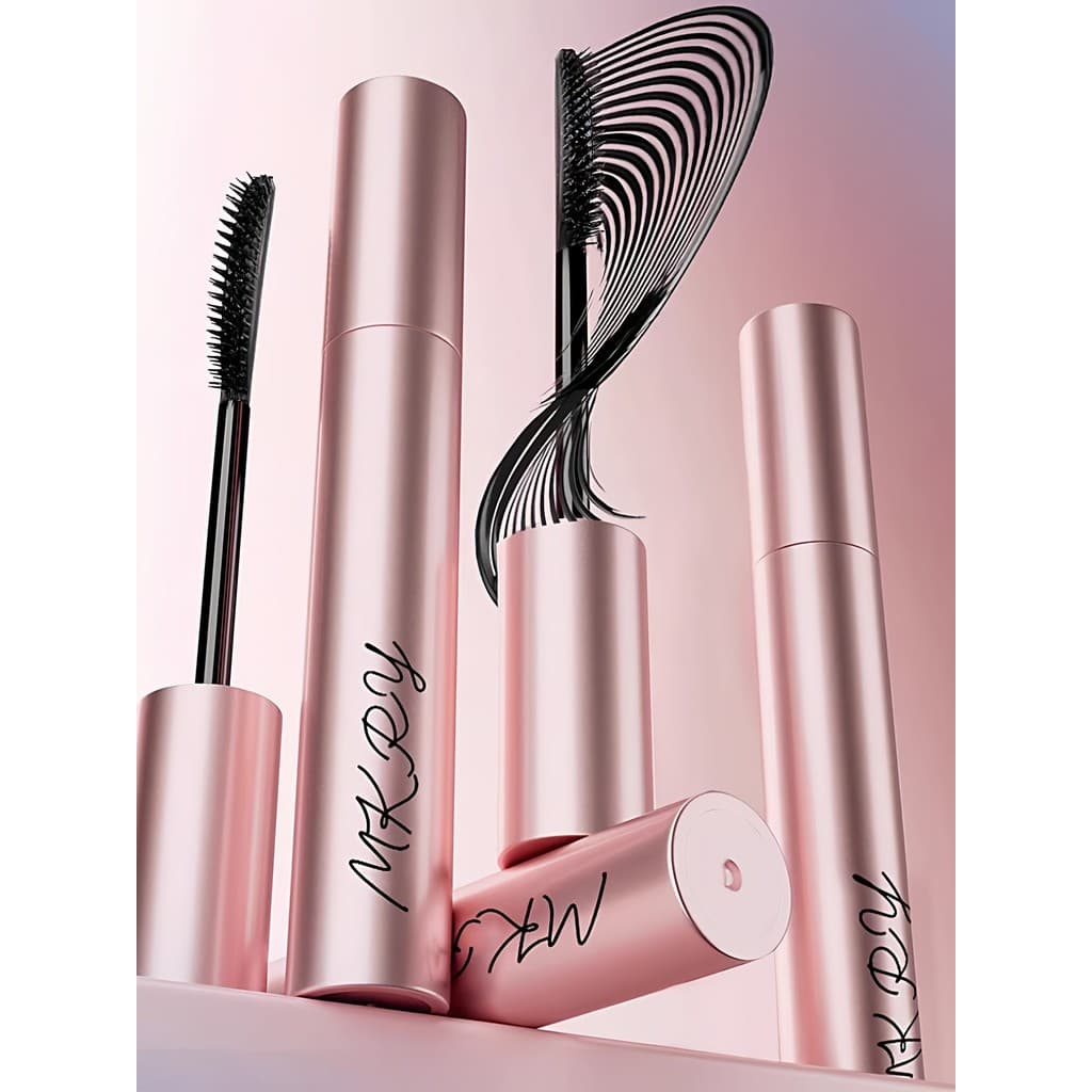 Rímel de girassol à prova d'água, sem manchas, Base de creme de ondulação longa, estilo grosso, loja oficial feminina, p