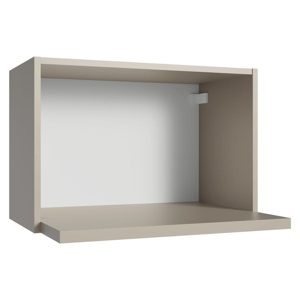Armário Aéreo 60 cm Nicho para Microondas/Forno Elétrico Crema Nice Madesa XJ