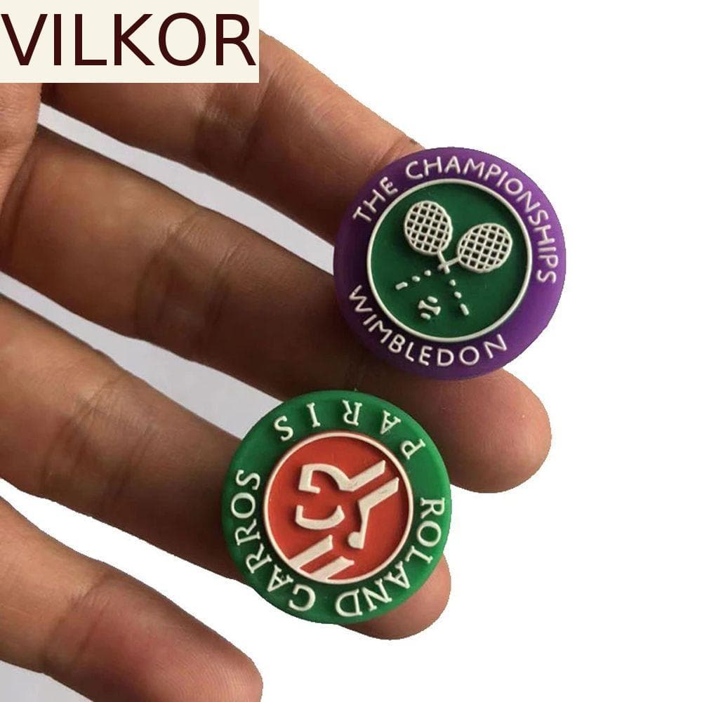 VILKOR Raquete De Tênis Acessórios Para Jogadores Silicone Esportes Amortecedor Antivibração