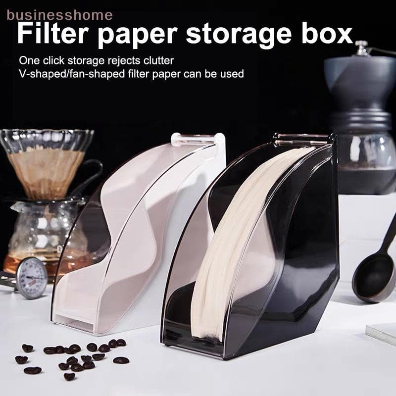 < busines > Papel De Filtro De Café 100 Peças Caixa V01 V02 Cafeteira Não Com Acrílica Antipoeira Nova