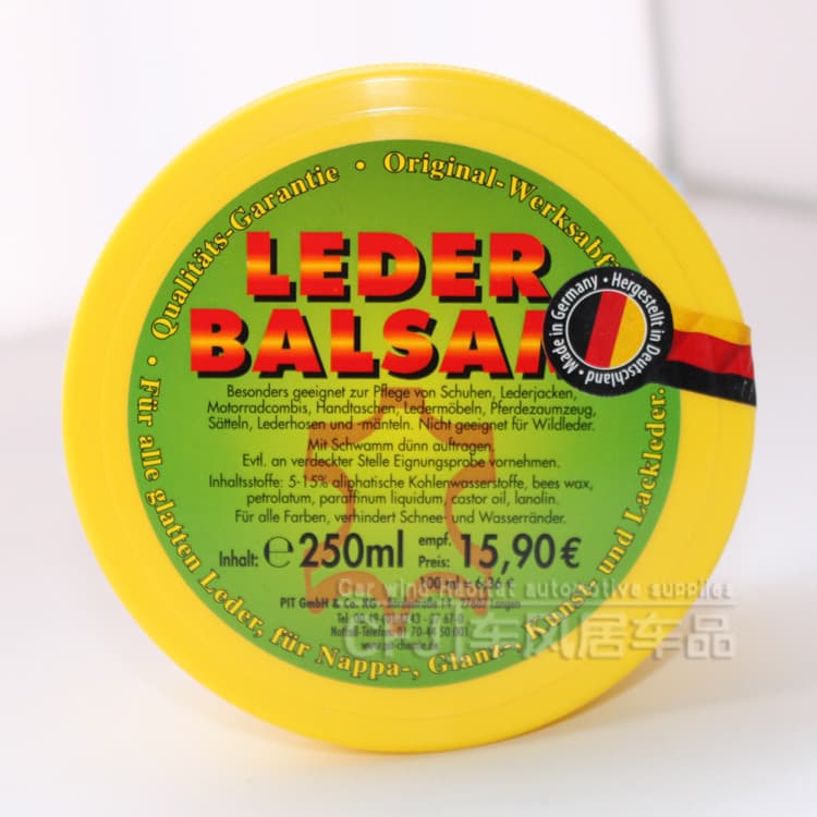 Frete grátis alemanha PIT Patantin série produtos de cuidados naturais-couro genuíno cuidados cera hidratante couro