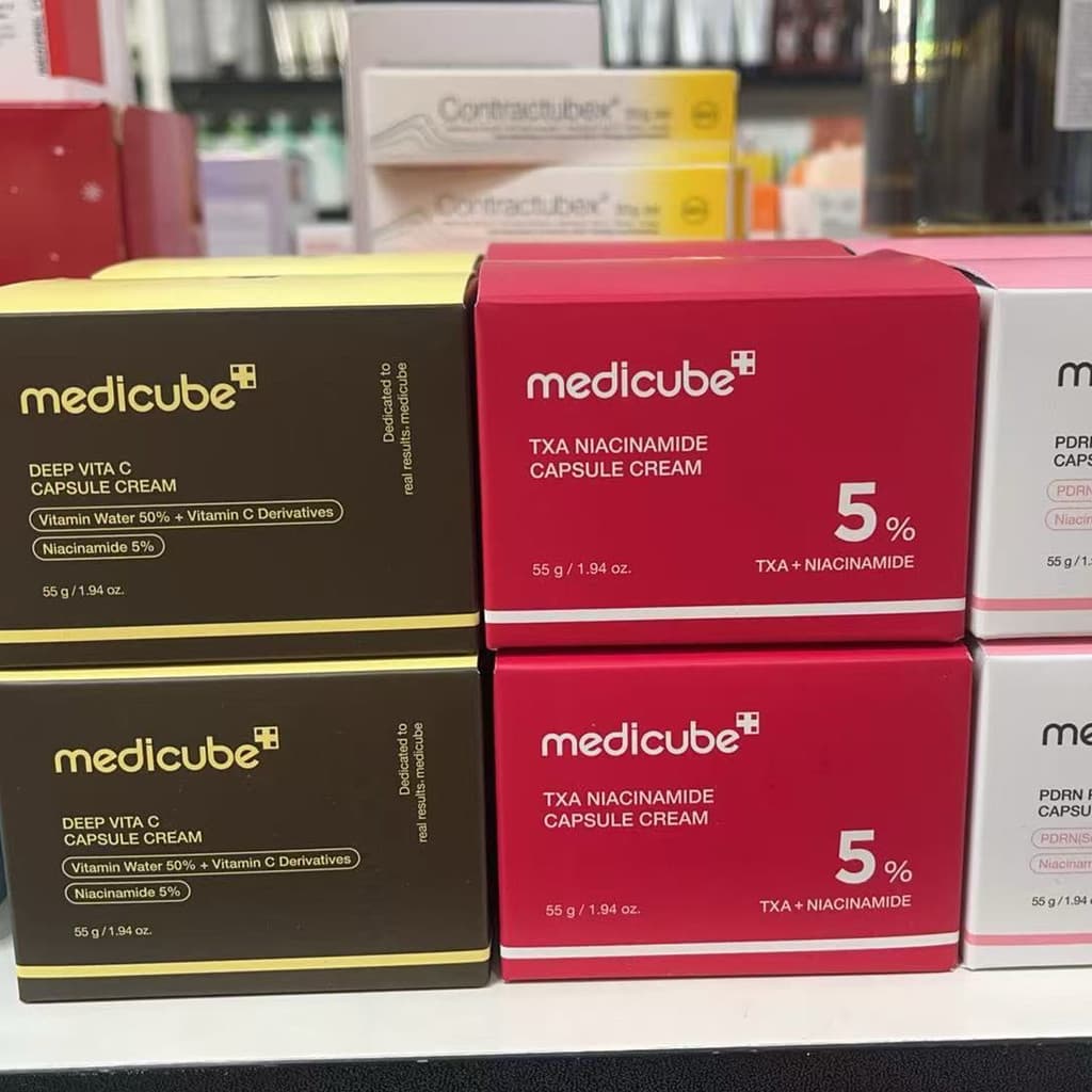 Coreia medicube Creme Firmador Colágeno Vitamina C Creme 55g