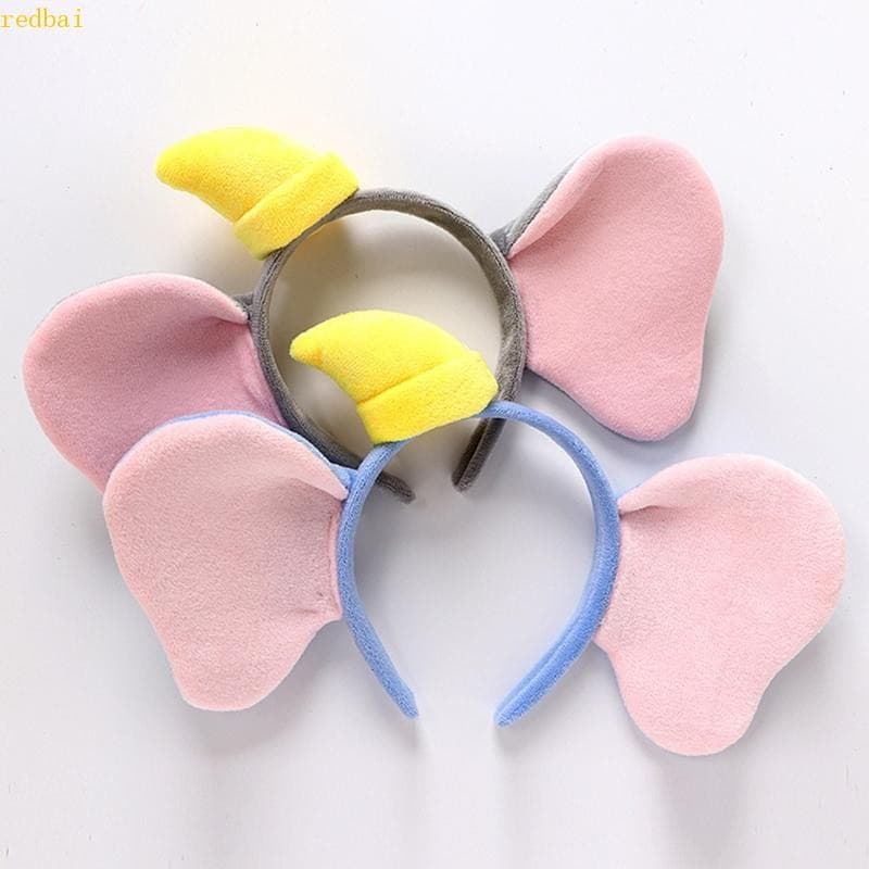 redbai Tiara de Orelhas de Elefante Fofa, Acessório de Cabelo para Festa, Tema Animais e Desenhos Animados M4TS