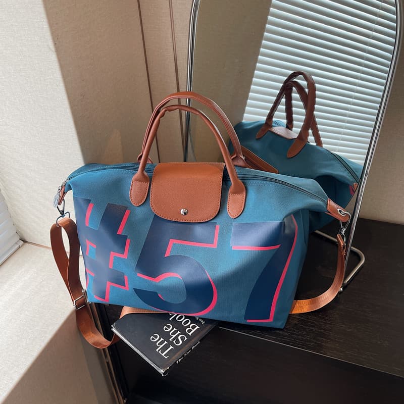 Bolsa de viagem de grande capacidade, bolsa mensageiro para viagem de curta distância, bolsa de viagem para homens e mul
