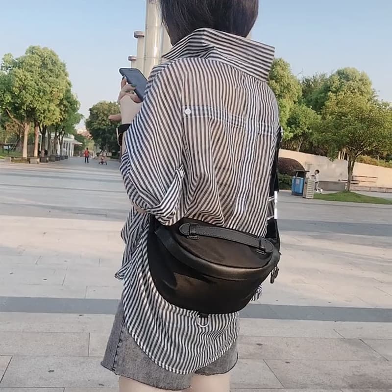 2026 novo estilo Super quente pequena bolsa de cintura feminina Oxford pano mensageiro saco na moda Design de moda saco