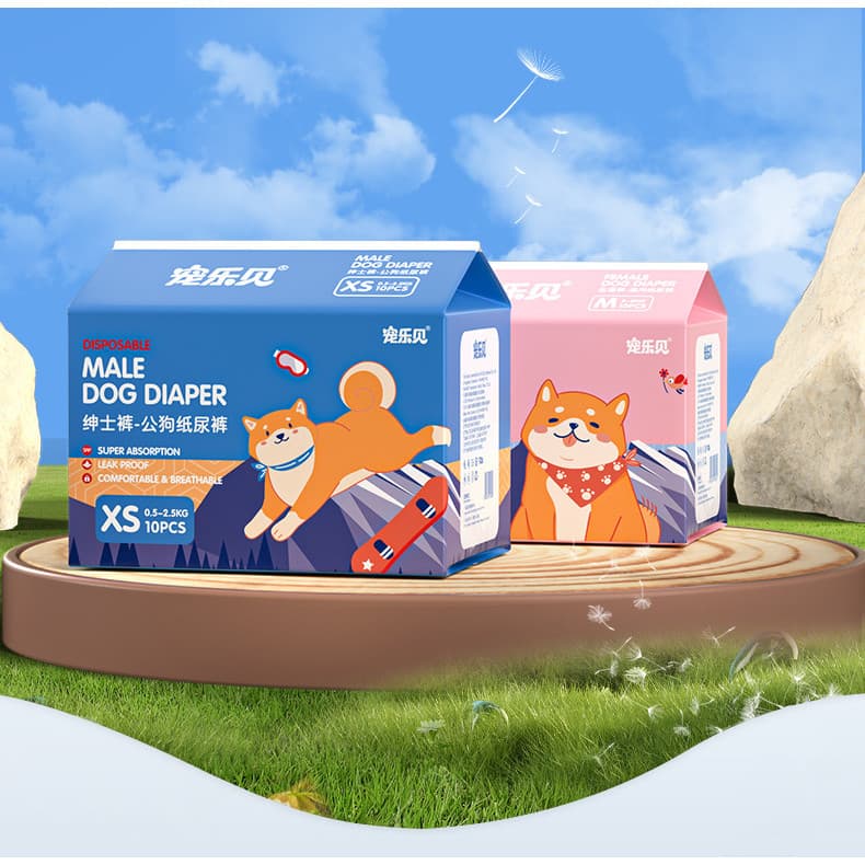 Fraldas Descartáveis Para Cães , Calças Fisiológicas Animais De Estimação , Cachorro Feminino , À Prova De Vazamento , F