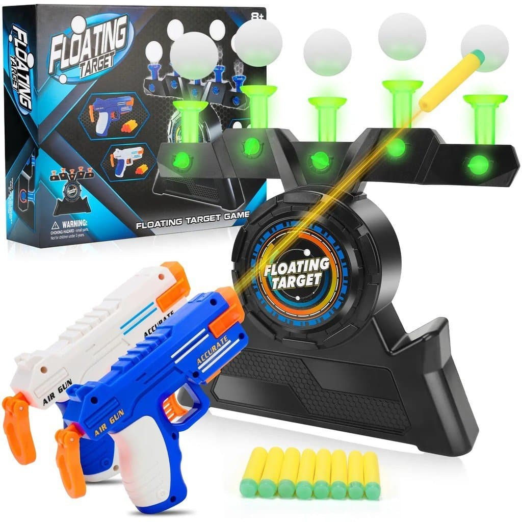 Brinquedo de Tiro Hover Shot - Jogo de Tiro ao Alvo Flutuante para Nerf - Alvo de Bola Flutuante, Presente de Aniversári