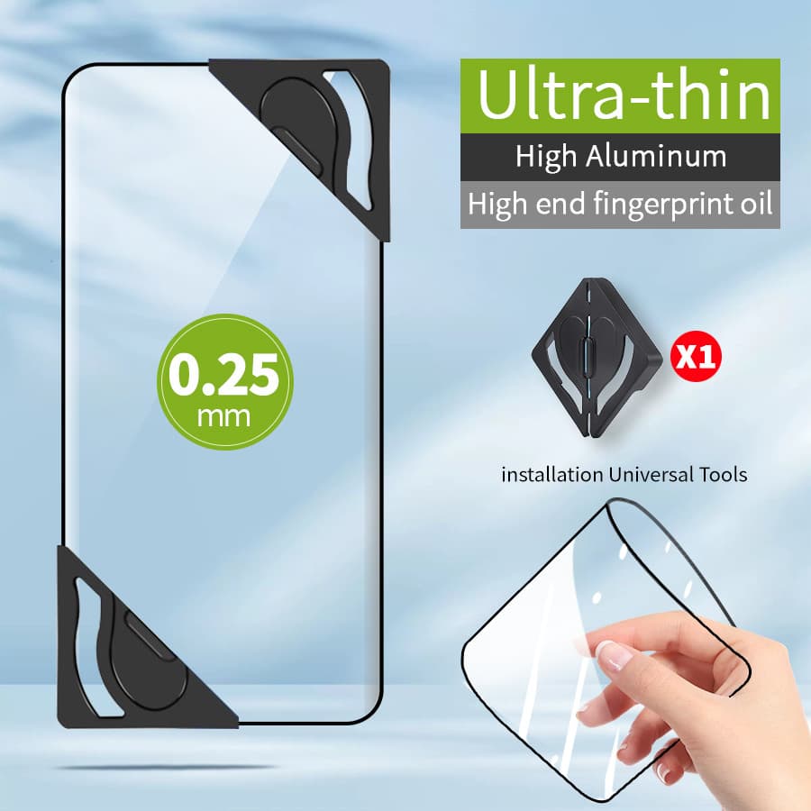 360 ° O-Fold Vidro Temperado De Alta Resistência Para iPhone 17 Ar 16 15 14 13 12 11 6 7 8 XSR Plus Pro Max Capa Complet