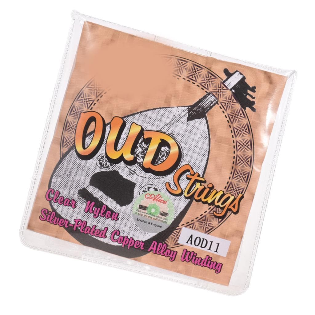 photop-BR SIUKE AOD11 Conjunto de cordas Oud de 11 cordas (G-D-A-E-B-F) Núcleo de nylon enrolado em liga de cobre