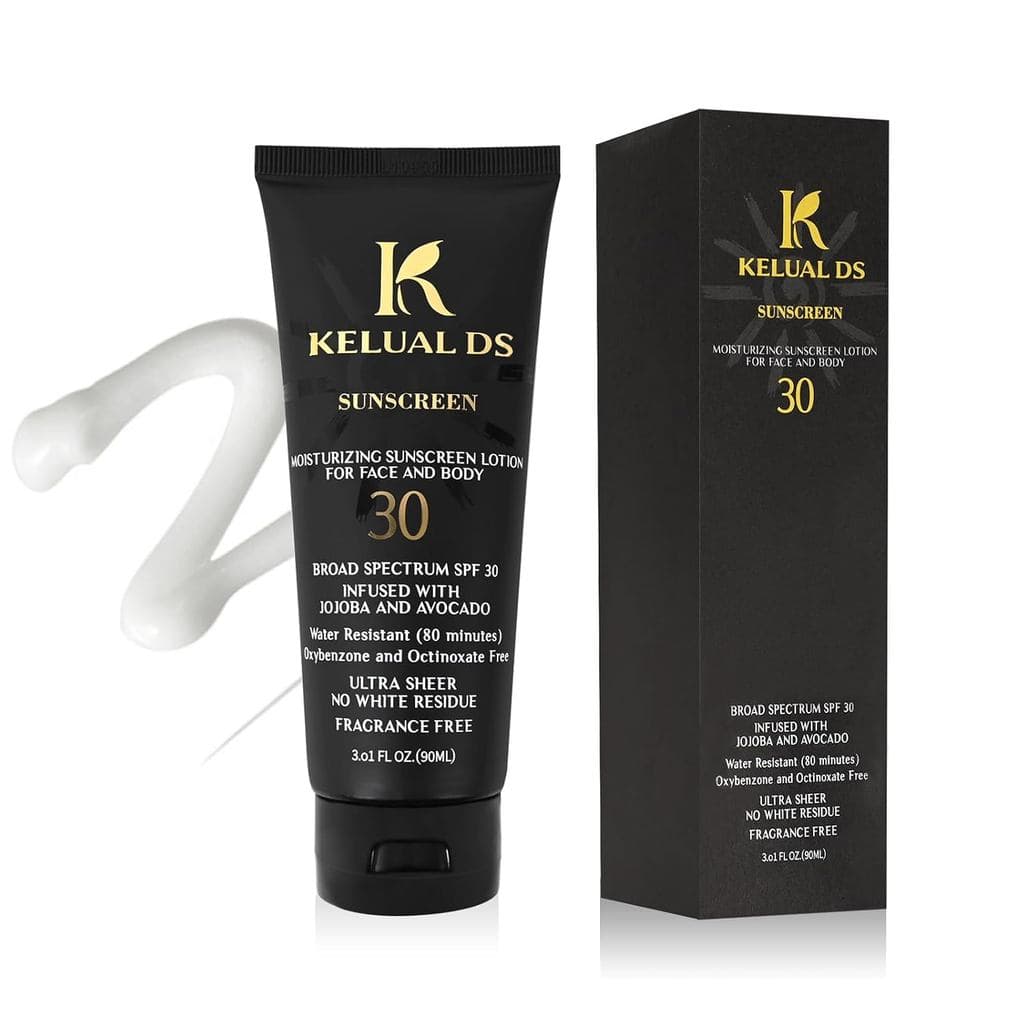 Protetor Solar para Pessoas Negras com FPS 30, Enriquecido com Ingredientes Naturais e Formulado para Mulheres de Pele N