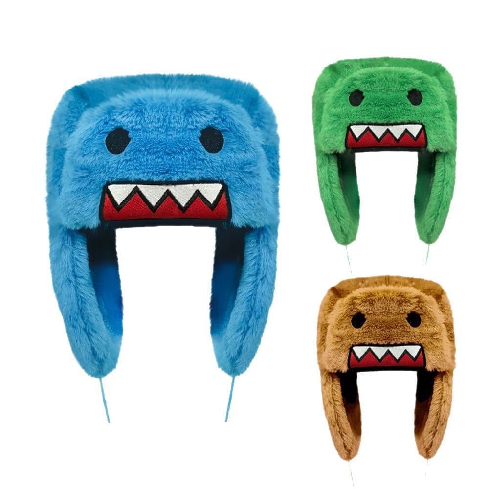 Chapéu Anime Domo-kun Ushanka – De Inverno Fofo E Moderno Para Homens Mulheres Boné Quente Estilo Desenho Animado