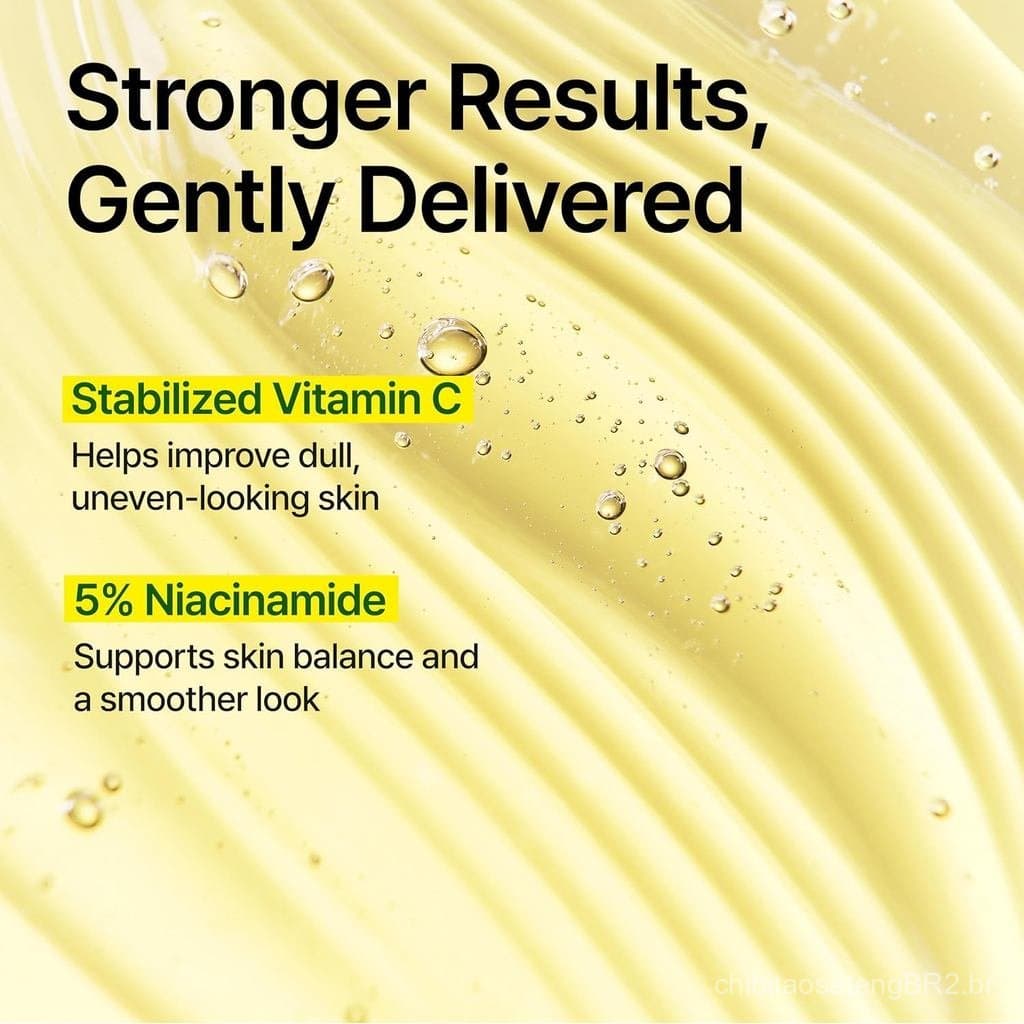 Sérum de Vitamina C GOODAL Green Tangerine [Versão Avançada] – Sérum Facial com 5% de Niacinamida e Tecnologia de Exosso