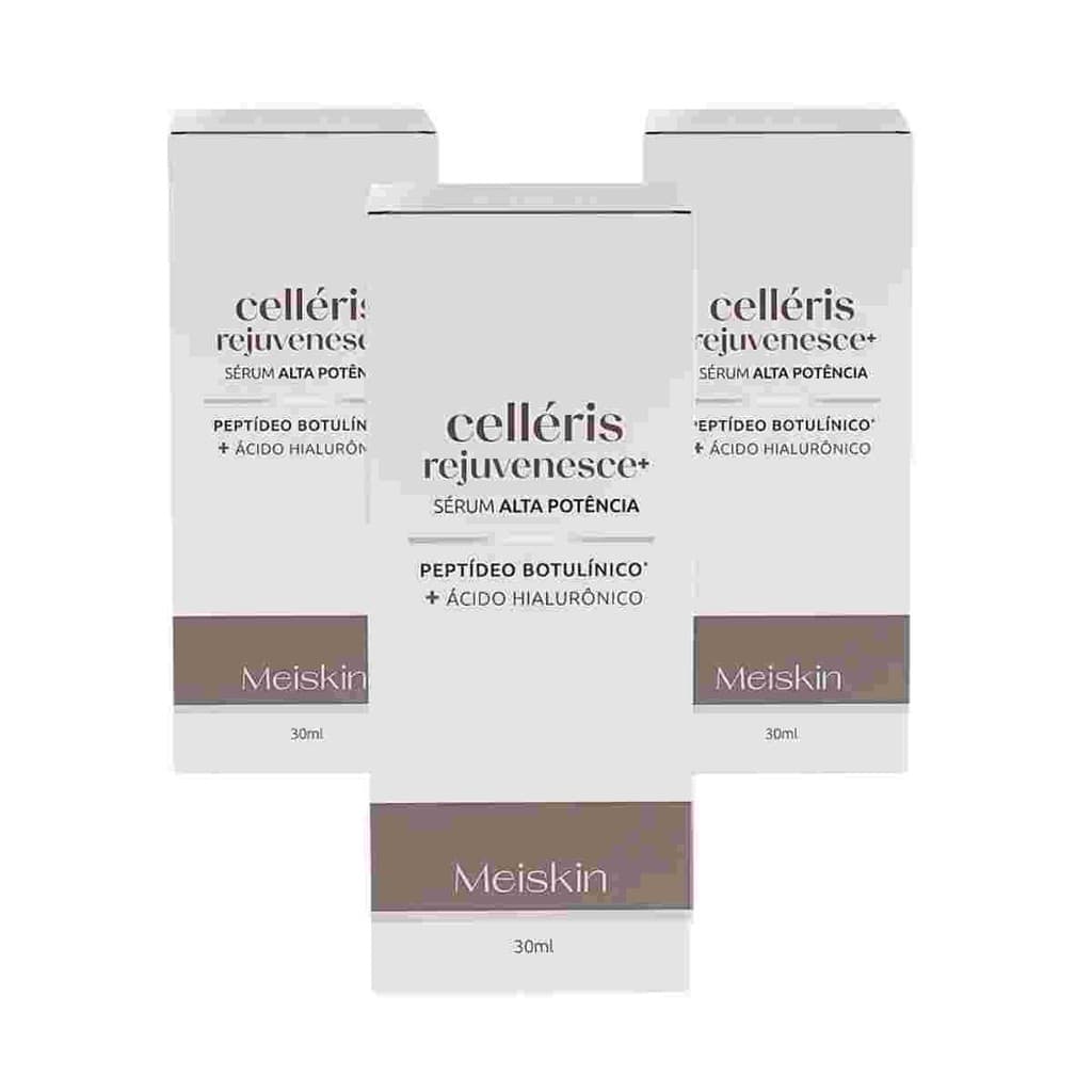 Meiskin Celléris Serum Rejuvenesce 30ml Kit 3UN