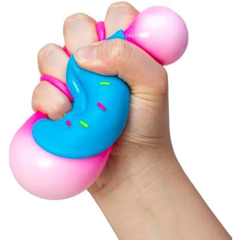 Schylling NeeDoh Dohs-Sensory Fidget Toy-Cores Sortidas-Idades 3 A Adulto (Pacote Com 1)
