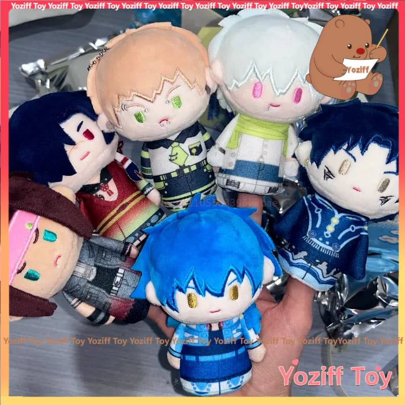 DMMd Nullset Dramatical Murder Caixa Surpresa Boneco de Pelúcia CLEAR MINK KOUJAKU Fantoche de Dedo Aoba Seragaki Figura