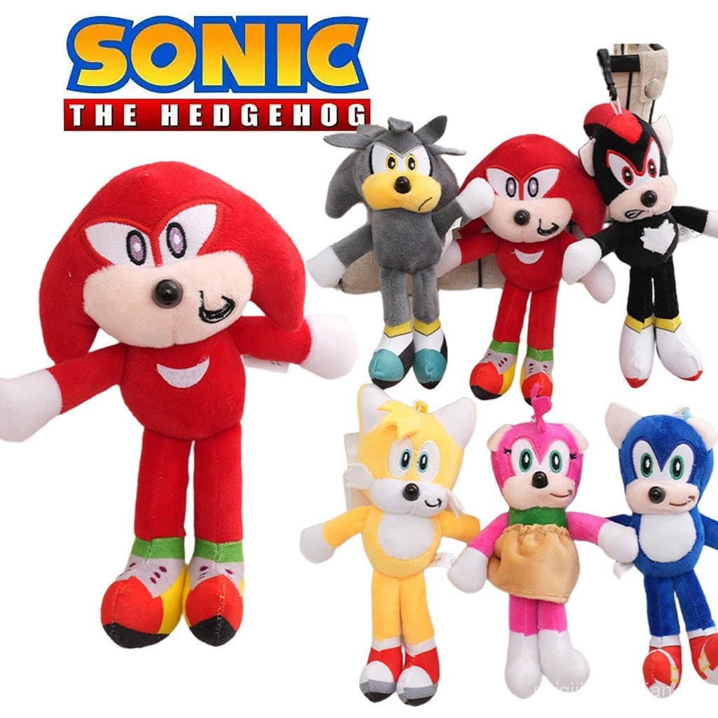 Boneca de Pelúcia Sonic The Hedgehog de 20 cm para Decoração de Quarto Infantil Brinquedos Miles Prower