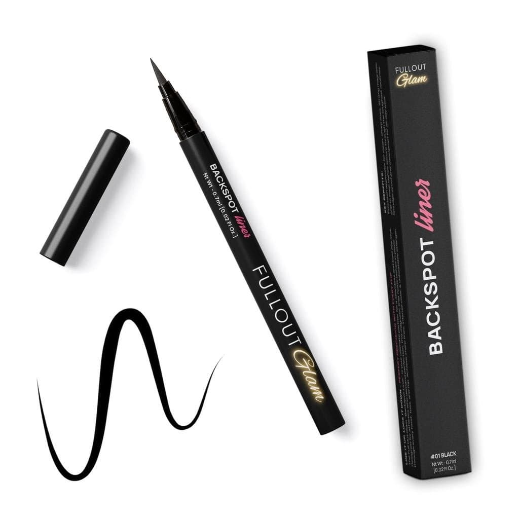 Full Out Glam BackSpot Liner Delineador Magnético, Fixação Ultra Forte para Cílios Magnéticos, Resistente à Água e ao Su
