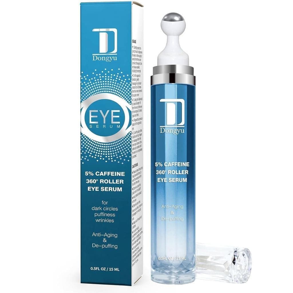 CaffeineEyeforDarkCircles - Cuida profundamente das olheiras - Sérum ocular diário para aliviar o inchaço das pálpebras