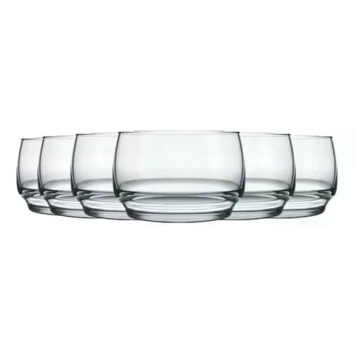 Jogo Tigelas de sobremesa Vidro Lights 310ml Nadir Figueredo 6 unidades
