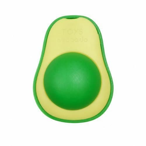Brinquedo Gato Abacate Catnip 6cm Material Seguro Estimulante Divertido Verde