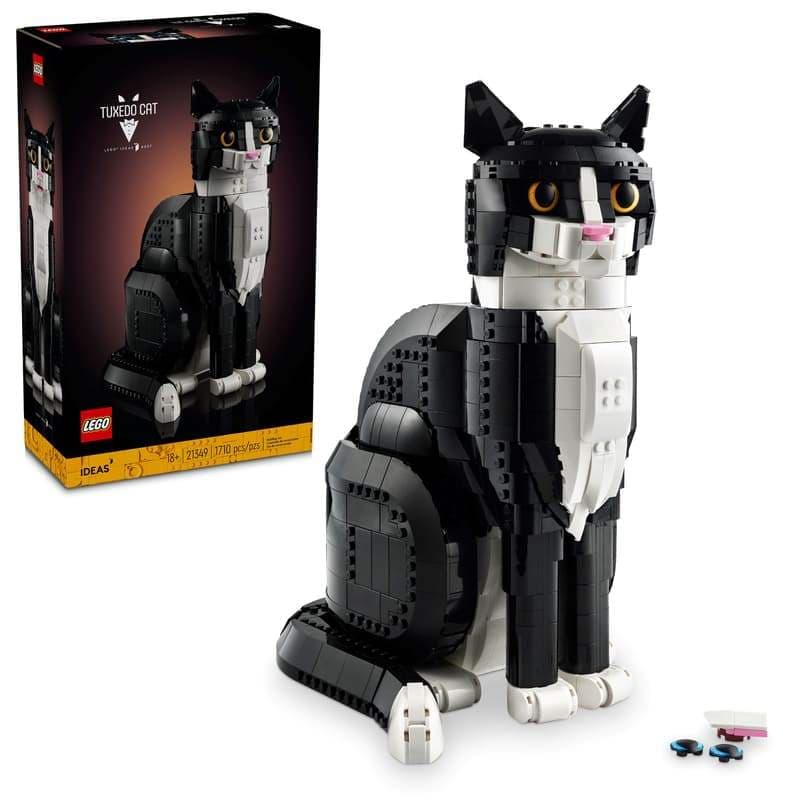 Lego Ideas Gato De Smoking 21349 - 1710 Peças 1710