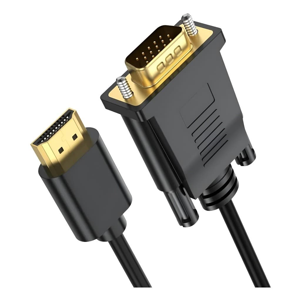 Cabo Adaptador Hdmi Para Vga 1.8 Metros Conversor 1080p