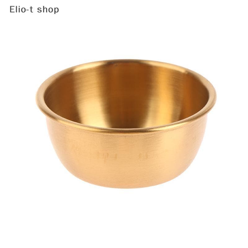 Prato Pequeno De Tempero De Aço Inoxidável Elio-t 304 Copo De Molho De Cozinha Tigela De Imersão De Ketchup Pratos De Ap