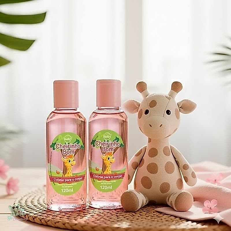 Halley Cheirinho Bom Kit 2 Colônias Rosa 120ml cada