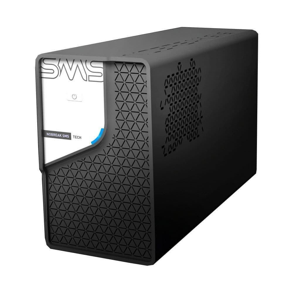 Nobreak 1400Va Sms Tech Entrada Bivolt Saída 220V 8 Tomadas