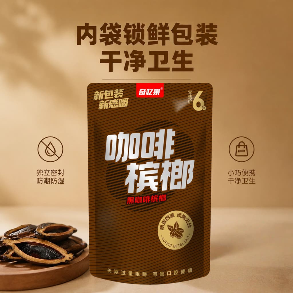 [Diversão Aproveite a porca Betel para armazenar link] Hi Fruit Qiyi Fruit Betel Nut Series Link de compra de canal