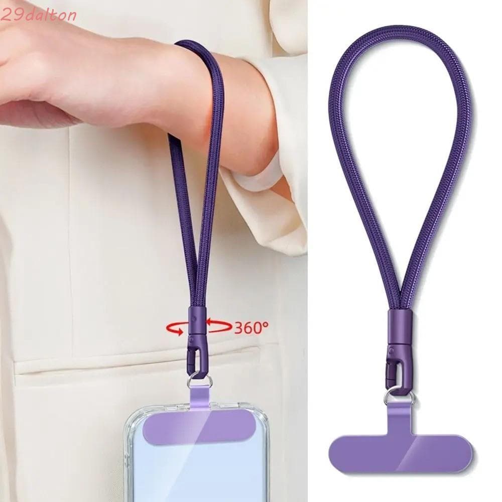 Cordão para celular DALTON, cordão portátil para celular, cordão curto de luxo com giro de 6 metros A UHNP