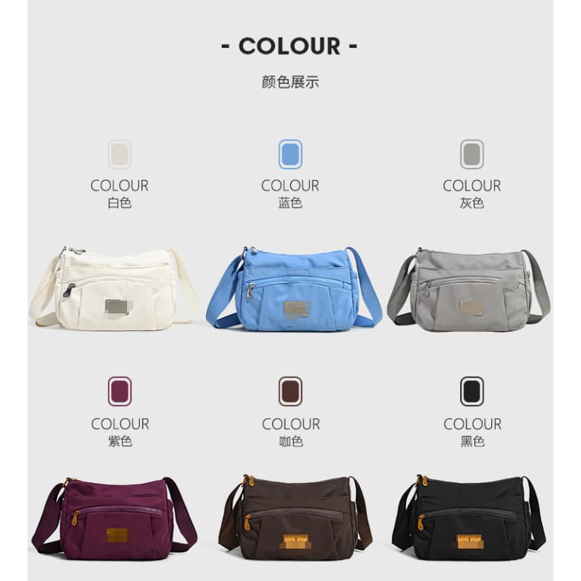 ((A) 2026 Bolsa Novo Estilo (L) Bolsa Mãe Idosa de Meia-idade (O) Bolsa Moderna de Pano Oxford Bolsa de Ombro de Grande