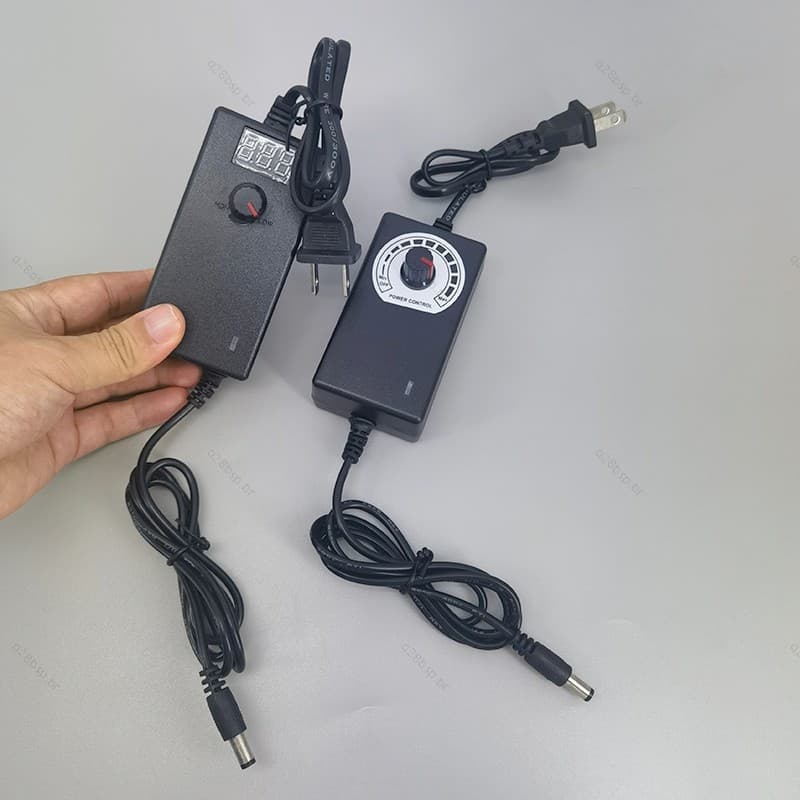 Adaptador De Alimentação Ca Ajustável 220V Para DC 3V-12V 24V 9V 1A 2A 5V 6v 8V 15v 9V 10V 21v Regulador De Exibição De