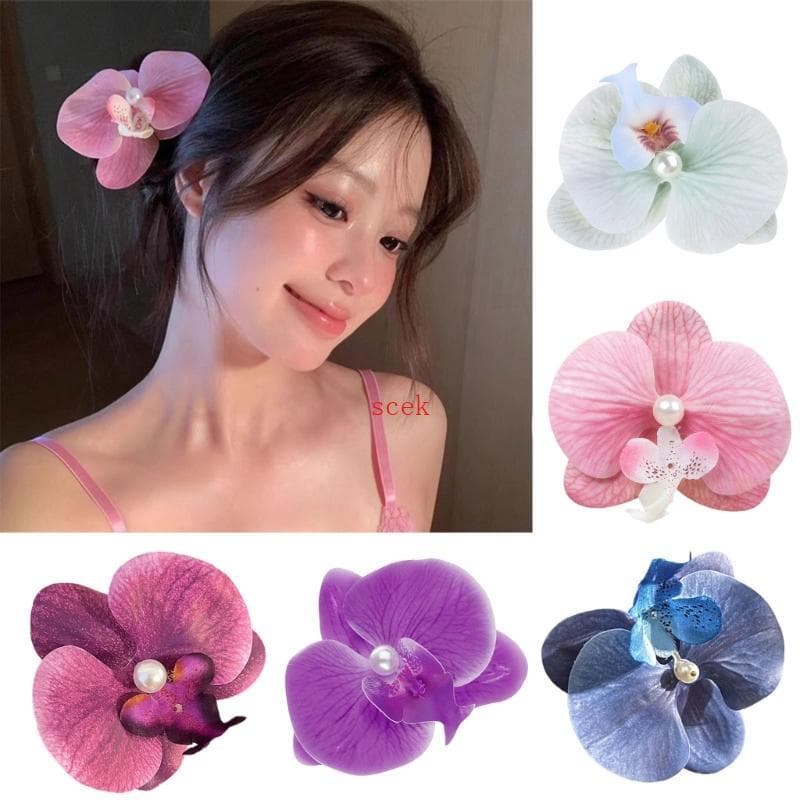 scek Acessório Presilha Elegante Caranguejos Cabelo Ornamento Grampo Para