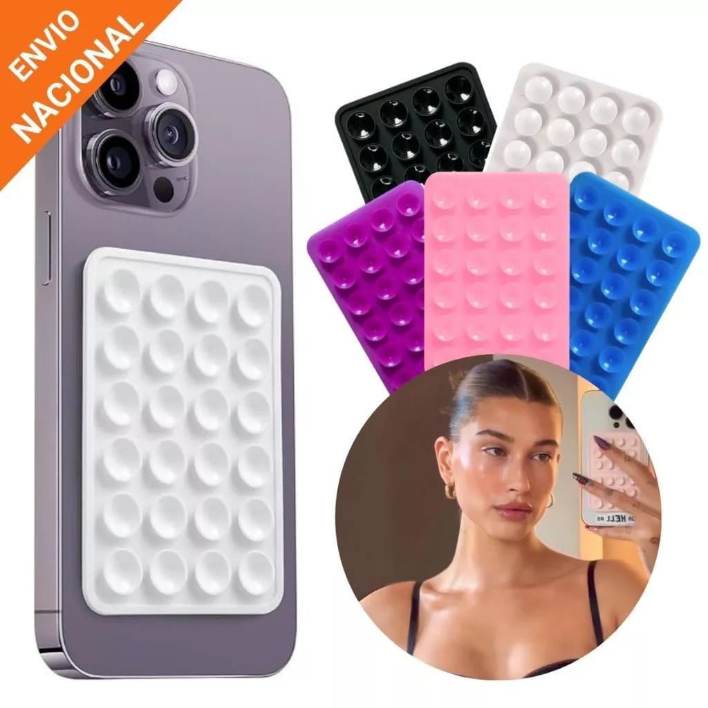 Almofada De Sucção De Silicone Para Dispositivo Elétrico De Celular Ventosa De Borracha Com Suporte