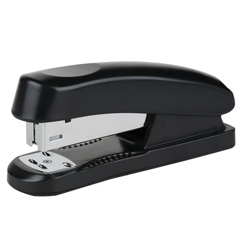 Grampeador de escritório, metal de mesa confiável, ergonômico e sem esforço para escolas básicas 24 horas por dia, 6