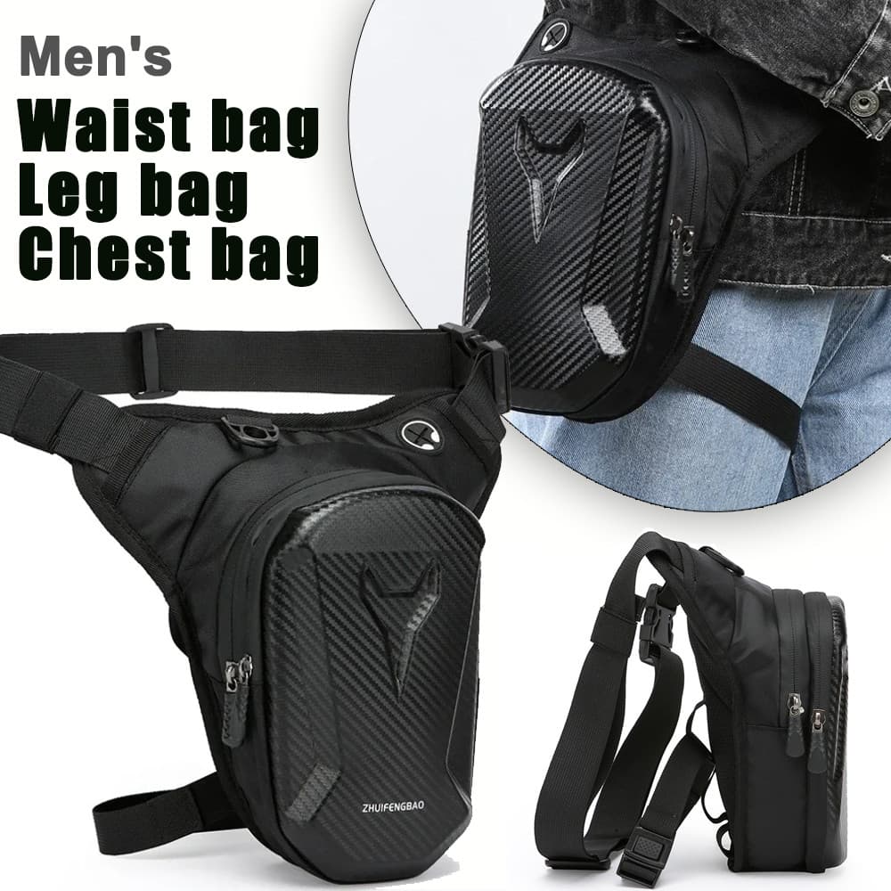 Bolsa De Perna Para Motocicleta À Prova D'água , Casca Dura , Pacote De Cintura Multifuncional , Coxa , Esportes Ao Ar L