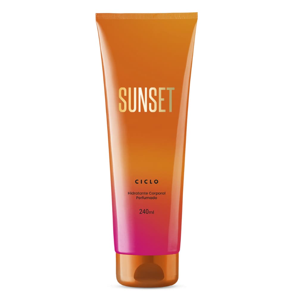 Hidratante Corporal Perfumado Sunset 240ml - Ciclo