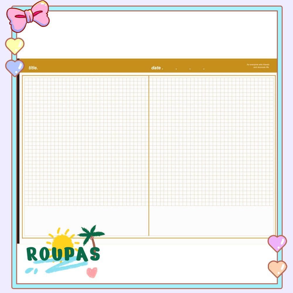 ROUPAS 20 Folhas/Bloco De Notas De Livro , Caderno B5 Horizontal Rasgável , Simplicidade B5 Escrita Blocos Estudantes