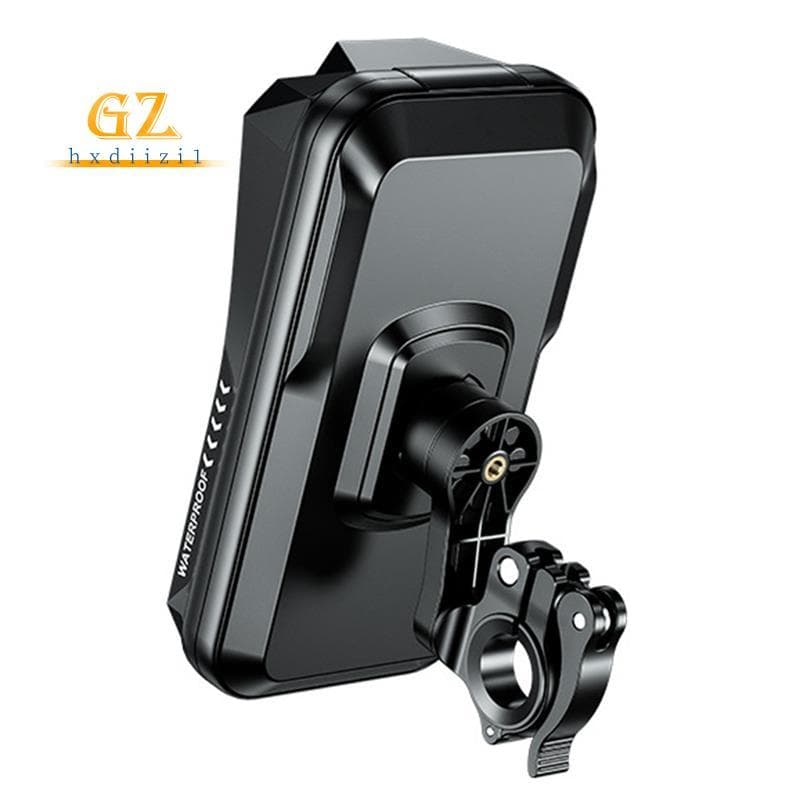 [gzhxdiizi1] Capa De Telefone Para Bicicleta À Prova D'água Universal Motocicleta Guiador Suporte Celular Moto Scooter