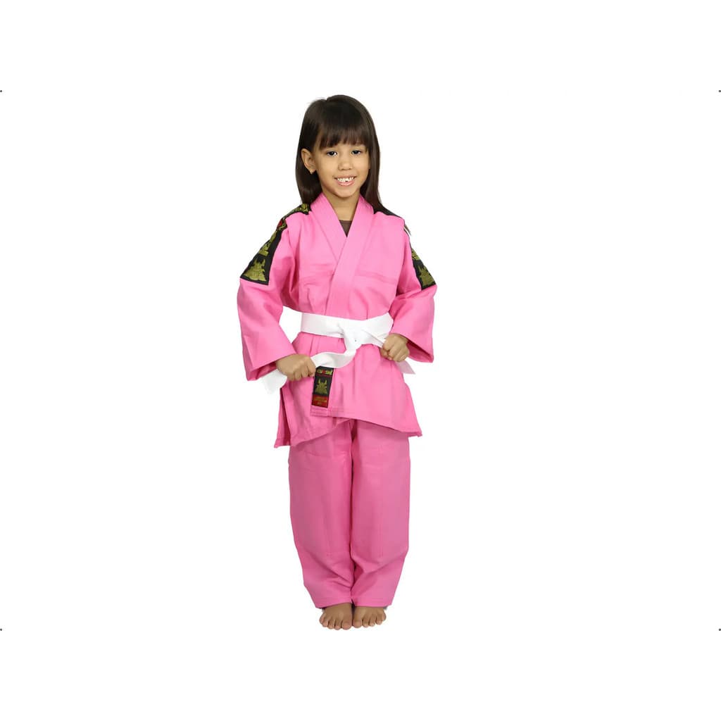 Kimono Judo Jiu Jitsu Infantil Reforçado Kyoshi Faixa Branca
