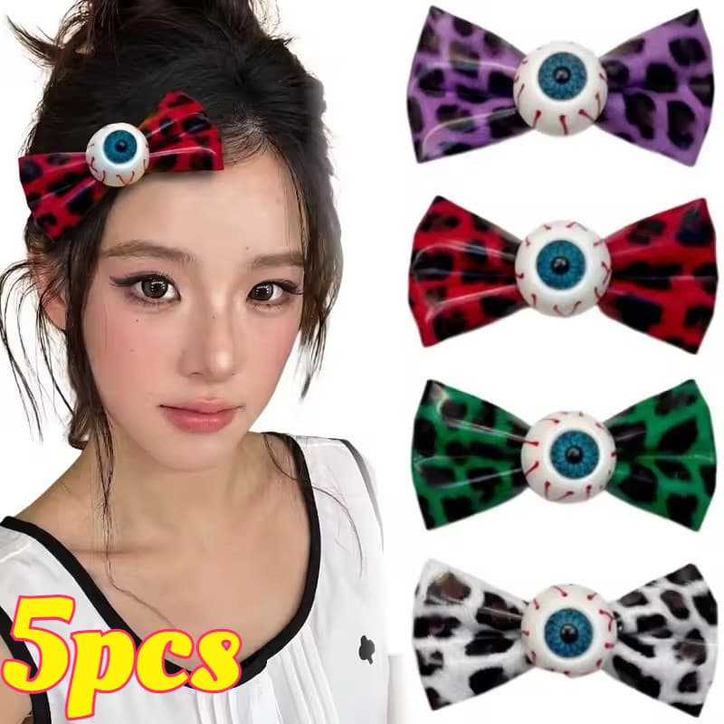 [Decoração De Halloween] 5 Peças De Grampo De Cabelo Para Cosplay – Acessórios De Vestir Suprimentos Adereços Fotográfic